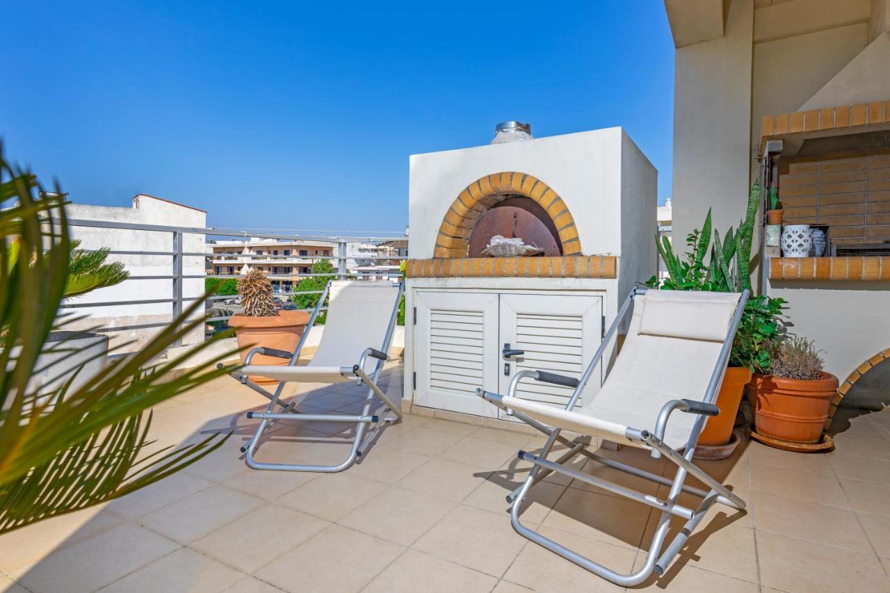 Apartamento Sunny Penthouse,Modern Amenities+Aegean View Rhodes City Exterior foto