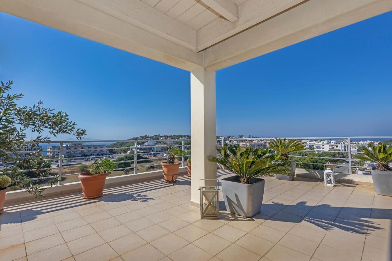 Apartamento Sunny Penthouse,Modern Amenities+Aegean View Rhodes City Exterior foto